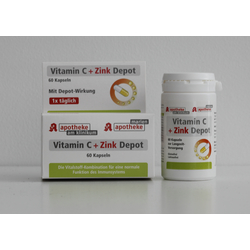 apoFO Vitamin C + Zink Depot